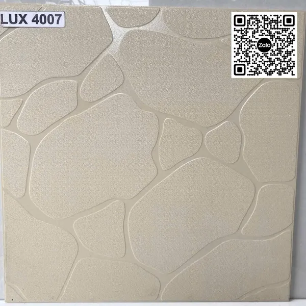 Gạch Đá Mờ 40x40 Ốp Lát Sân Vườn màu kem LUX4007