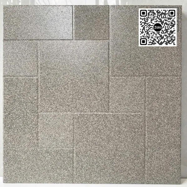 Gạch Đá Mờ 40x40 Ốp Lát Sân Vườn màu xám