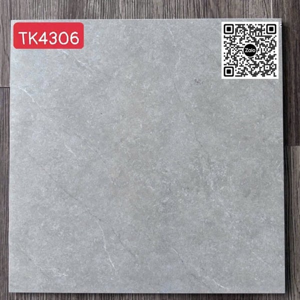 Gạch Đá Mờ 40x40 Ốp Lát Giá Rẻ xám vân trắng TK4306