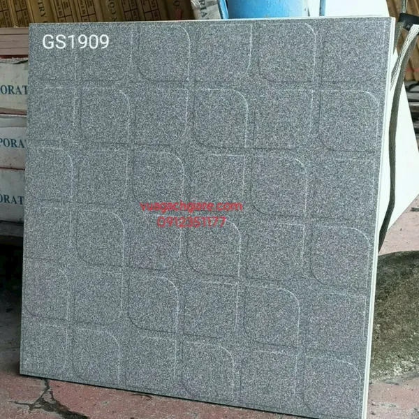 Gạch Đá Mờ 40x40 Lát Nền Sân Giá Rẻ xám xi măng GS1909