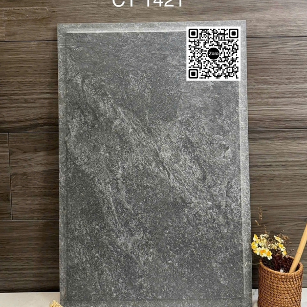 Gạch Đá Mờ 40x60 Ốp Lát Giá Rẻ xám vân đá CT1421