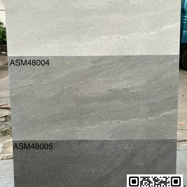 Gạch Đá Mờ 40x80 Ốp Tường Giá Rẻ xám vân đá ASM48003