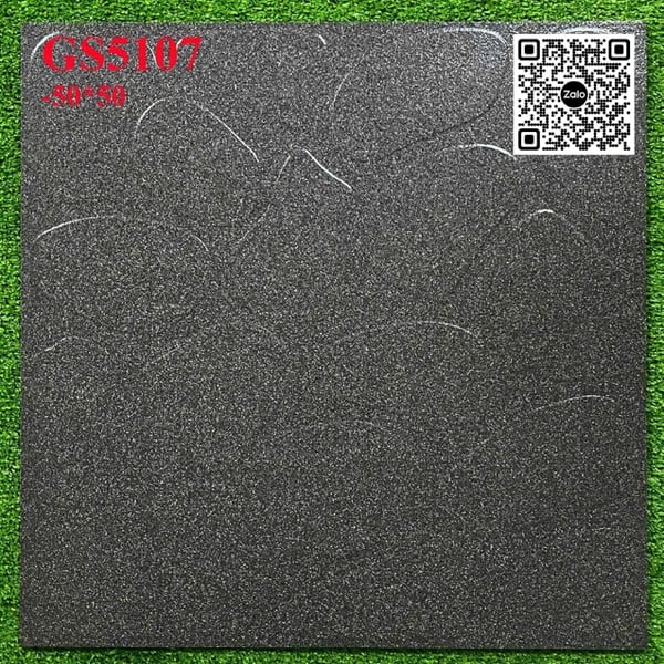 Gạch Đá Mờ 50x50 Ốp Lát Sân Vườn Giá Rẻ màu đen GS5107