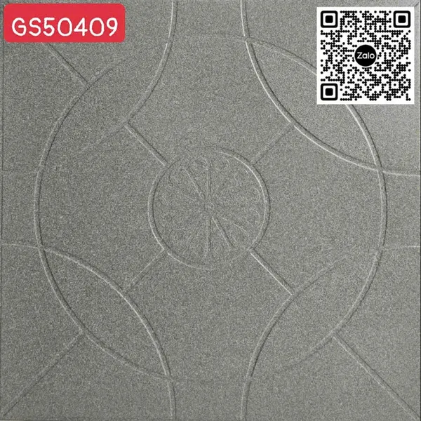 Gạch Đá Mờ 50x50 Ốp Lát Sân Vườn Giá Rẻ màu xám GS50409