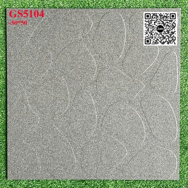 Gạch Đá Mờ 50x50 Ốp Lát Sân Vườn Giá Rẻ màu xám GS5104