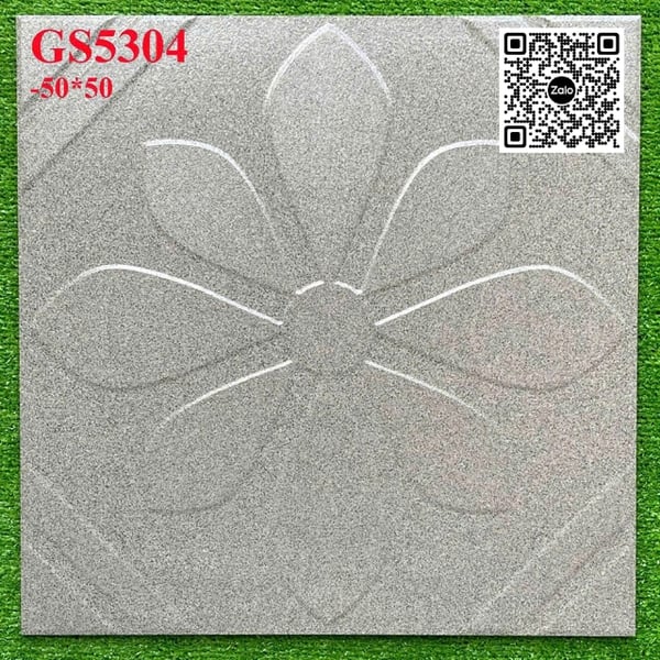 Gạch Đá Mờ 50x50 Ốp Lát Sân Vườn Giá Rẻ màu xám GS5304