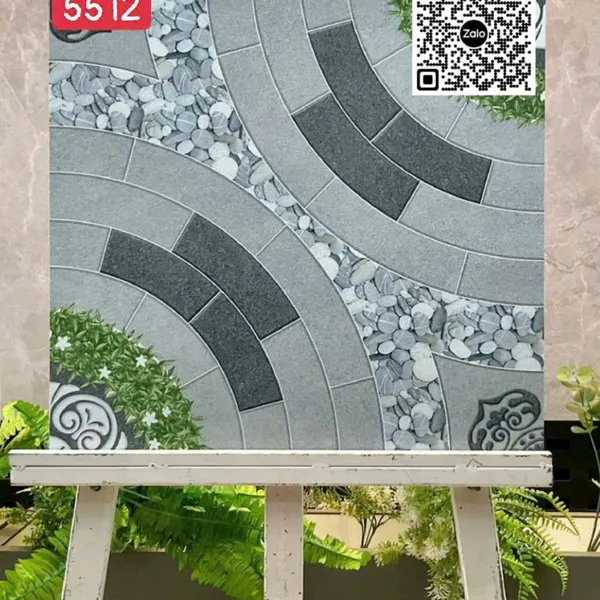 Gạch Đá 50x50 Ốp Lát Sân Vườn Giá Rẻ đá cỏ 5512