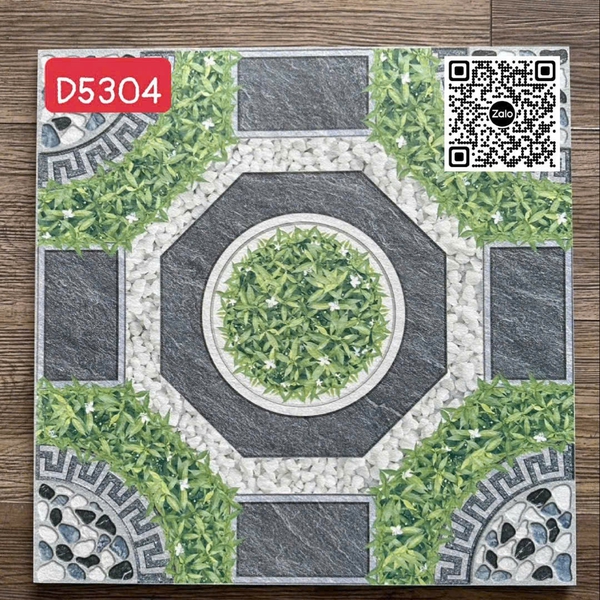 Gạch Đá Mờ 50x50 Ốp Lát Sân Vườn Giá Rẻ đá cỏ D5304