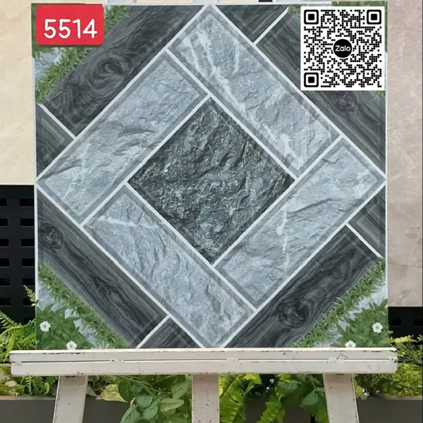 Gạch Đá 50x50 Ốp Lát Sân Vườn Giá Rẻ đá sỏi 5514
