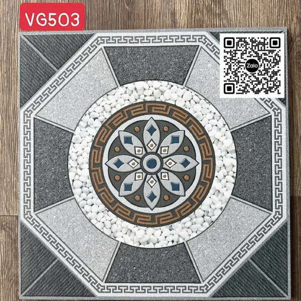 Gạch Đá 50x50 Ốp Lát Sân Vườn Giá Rẻ đá sỏi VG503