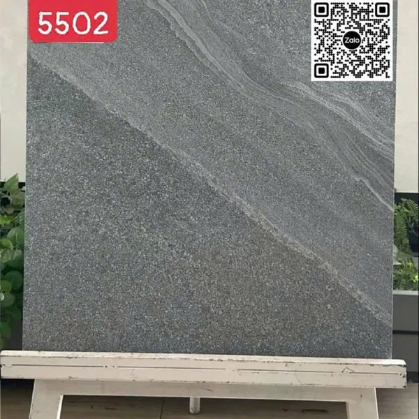 Gạch Đá 50x50 Ốp Lát Sân Vườn Giá Rẻ xám vân 5502