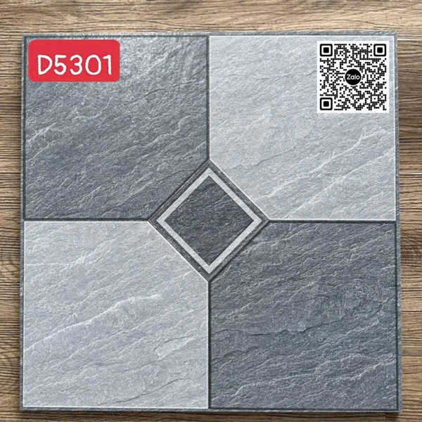 Gạch Đá Mờ 50x50 Ốp Lát Sân Vườn Giá Rẻ xám vân đá D5301