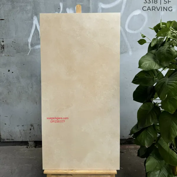 Gạch Đá Mờ 60x120 Ốp Lát Ấn Độ kem vàng 3318