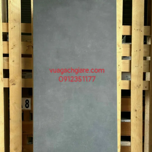 Gạch Đá Mờ Ốp Lát 60x120 Cao Cấp Ấn Độ xám đậm xi măng
