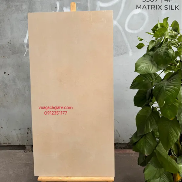 Gạch Đá Mờ 60x120 Ốp Lát Ấn Độ nâu vàng 3507