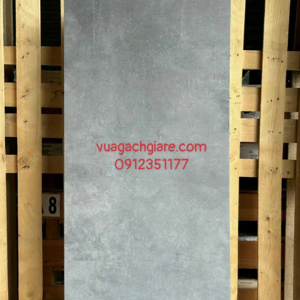 Gạch Đá Mờ Ốp Lát 60x120 Cao Cấp Ấn Độ màu xám đậm xi măng