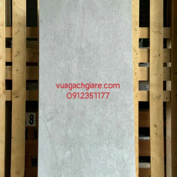 Gạch Đá Mờ Ốp Lát 60x120 Cao Cấp Ấn Độ màu xám nhạt xi măng