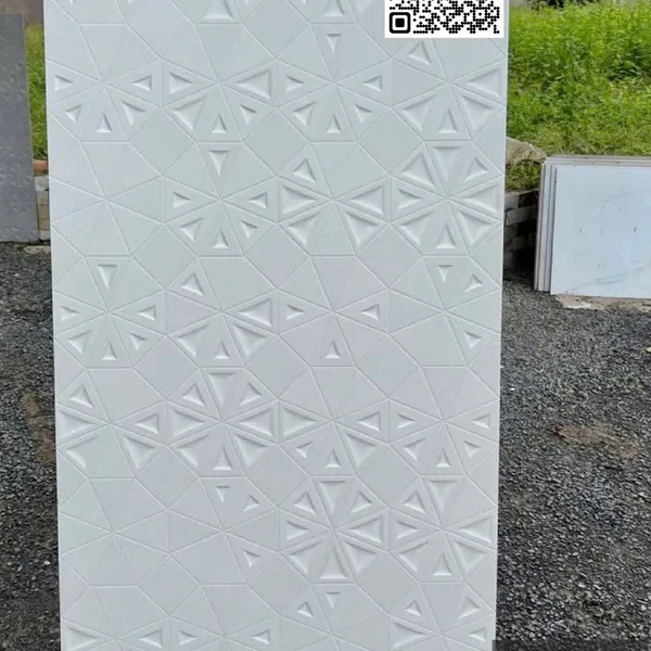 Gạch Đá Mờ 60x120 Ốp Lát Ấn Độ trắng tam giác 3332