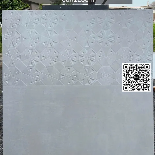 Gạch Đá Mờ 60x120 Ốp Lát Ấn Độ xám xi măng 3333 - 3334