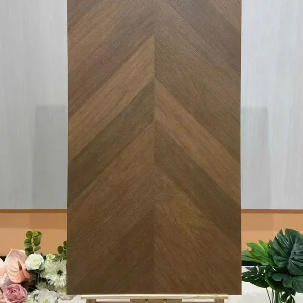 Gạch Đá Mờ 60x120 Ốp Lát Trung Quốc vân gỗ nâu socola 126JD82