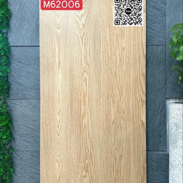 Gạch Đá Mờ 60x120 Ốp Lát Ấn Độ vân gỗ M62006