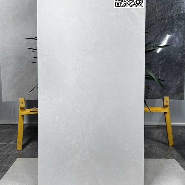 Gạch Đá Mờ 60x120 Ốp Lát Giá Rẻ xám nhạt M125551