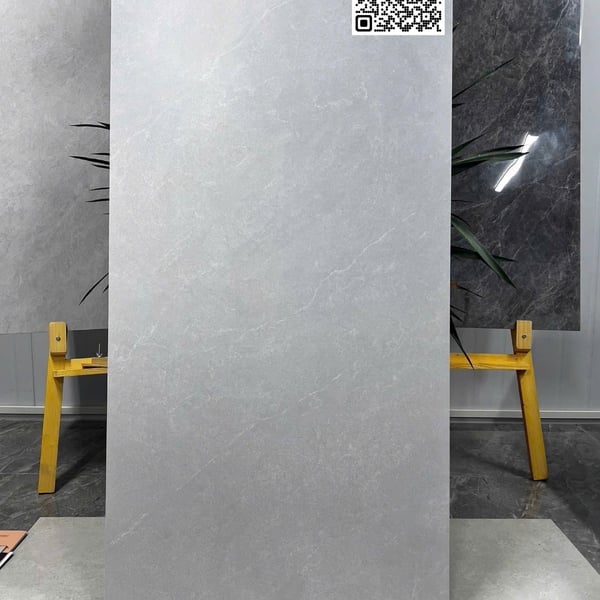 Gạch Đá Mờ 60x120 Ốp Lát Giá Rẻ xám nhạt M125552