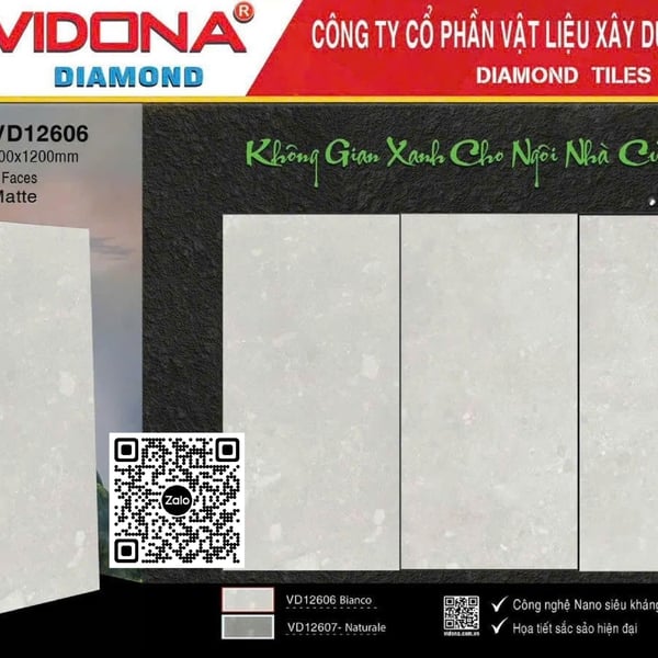 Gạch Đá Mờ 60x120 Ốp Lát Giá Rẻ xám vân đá VD12606