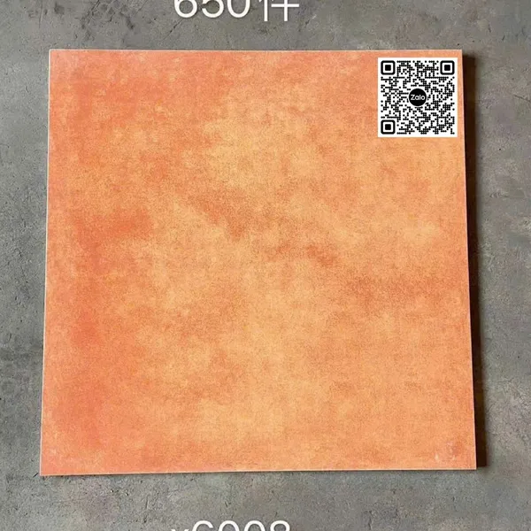 Gạch Đá Mờ 60x60 Ốp Lát Giả Cổ màu cam 6008