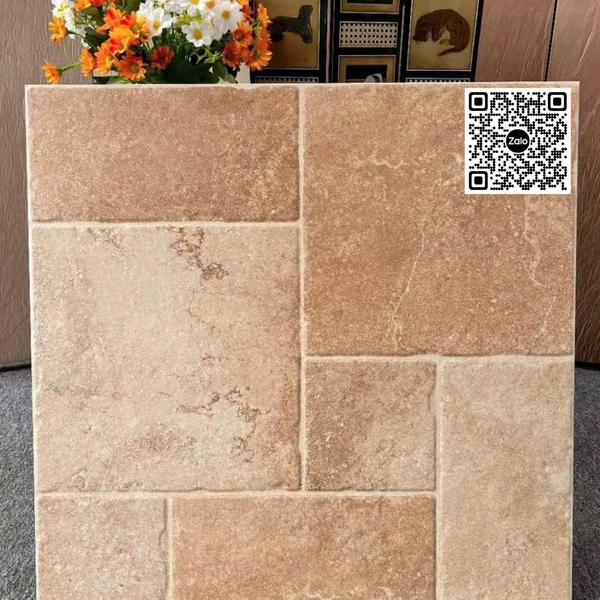 Gạch Đá Mờ 60x60 Ốp Lát Giả Cổ màu nâu 600LM06