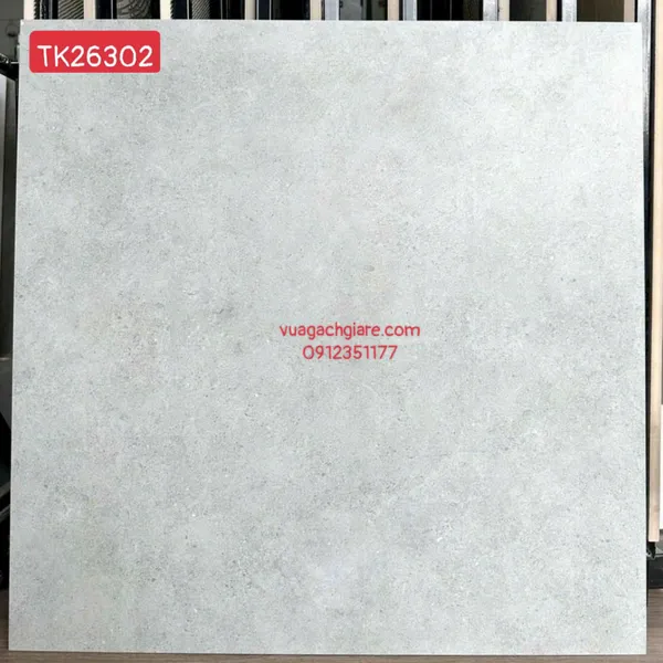 Gạch Đá Mờ 60x60 TAKAO Ốp Lát Giá Rẻ xám xi măng TK26302