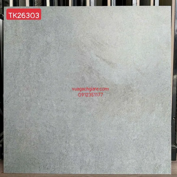 Gạch Đá Mờ 60x60 TAKAO Ốp Lát Giá Rẻ xám xi măng TK26303