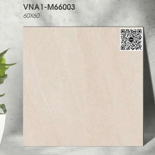 Gạch Đá Mờ 60x60 Ốp Lát Giá Rẻ kem vàng M66003
