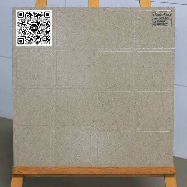 Gạch Đá Mờ 60x60 Ốp Lát Giá Rẻ muối tiêu ô vuông GD6026