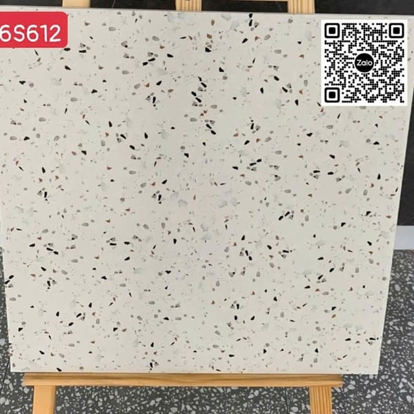 Gạch Đá Mờ 60x60 Ốp Lát Giá Rẻ terrazzo 6S612