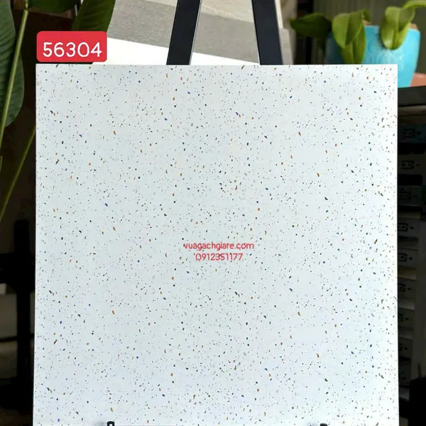 Gạch Đá Mờ 60x60 Ốp Lát Giá Rẻ terrazzo hạt nhỏ 56304
