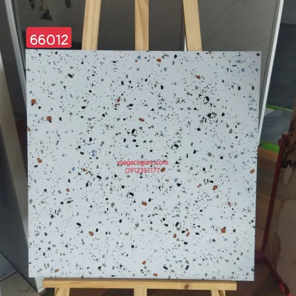 Gạch Đá Mờ 60x60 Ốp Lát Giá Rẻ terrazzo hạt nhỏ 66012
