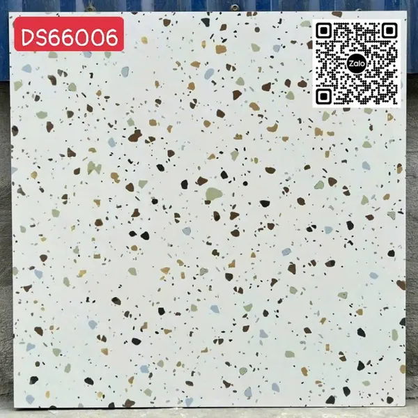 Gạch Đá Mờ 60x60 Ốp Lát Giá Rẻ terrazzo hạt nhỏ DS66006