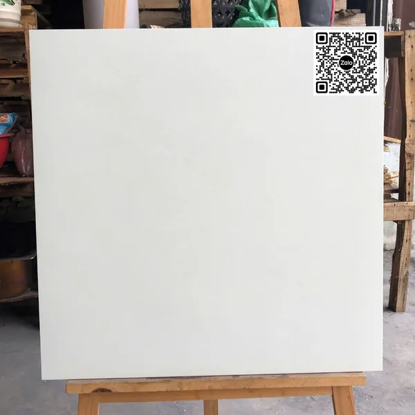 Gạch Đá Mờ 60x60 Ốp Lát Giá Rẻ trắng trơn