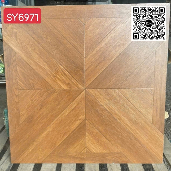 Gạch Đá Mờ 60x60 Ốp Lát Trang Trí vân gỗ SY6971