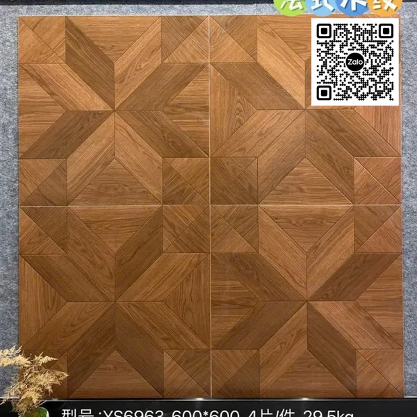 Gạch Đá Mờ 60x60 Ốp Lát Vân Gỗ YS6963