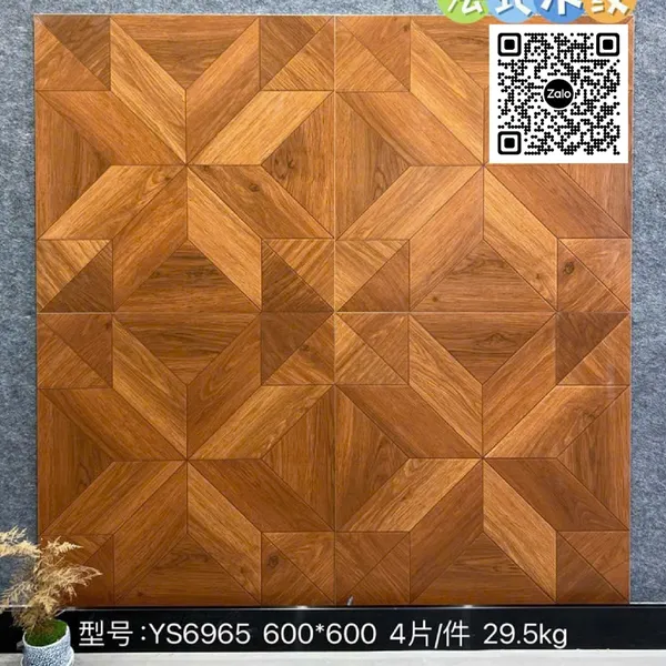 Gạch Đá Mờ 60x60 Ốp Lát Vân Gỗ YS6965