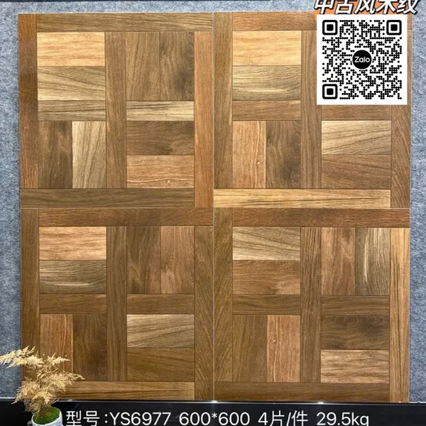 Gạch Đá Mờ 60x60 Ốp Lát Vân Gỗ YS6977