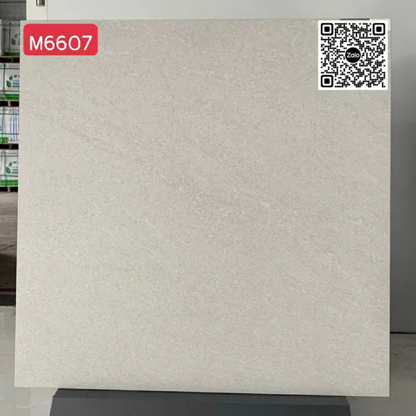 Gạch Đá Mờ 60x60 Ốp Lát Giá Rẻ Viglacera xám nhạt M6607