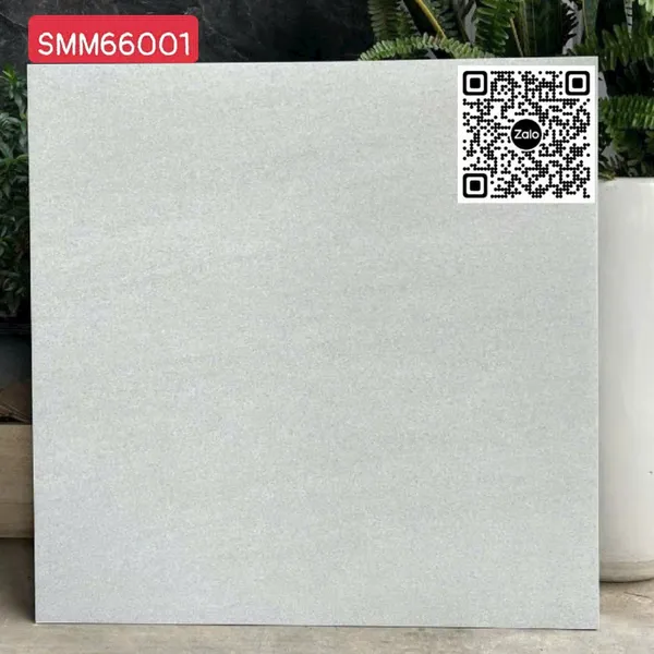 Gạch Đá Mờ 60x60 Ốp Lát Giá Rẻ xám nhạt SMM66001