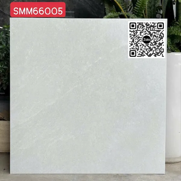 Gạch Đá Mờ 60x60 Ốp Lát Giá Rẻ xám nhạt SMM66005