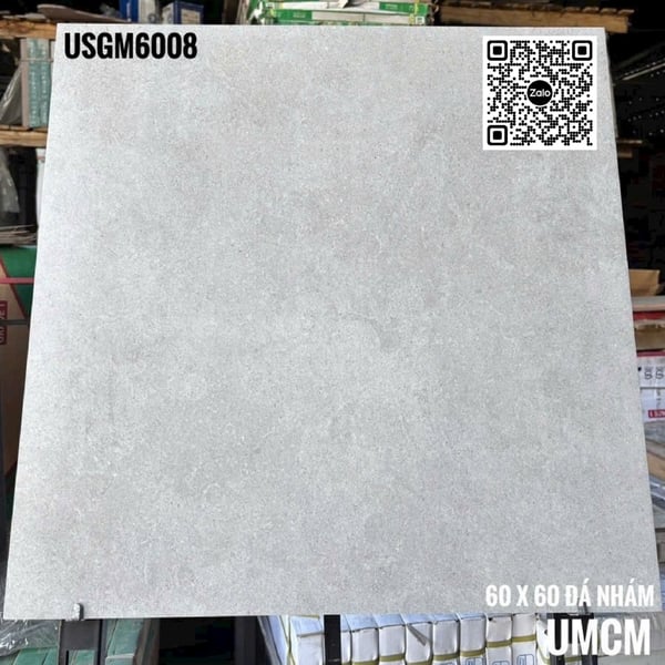 Gạch Đá Mờ 60x60 Ốp Lát Giá Rẻ xám xi măng USGM6008