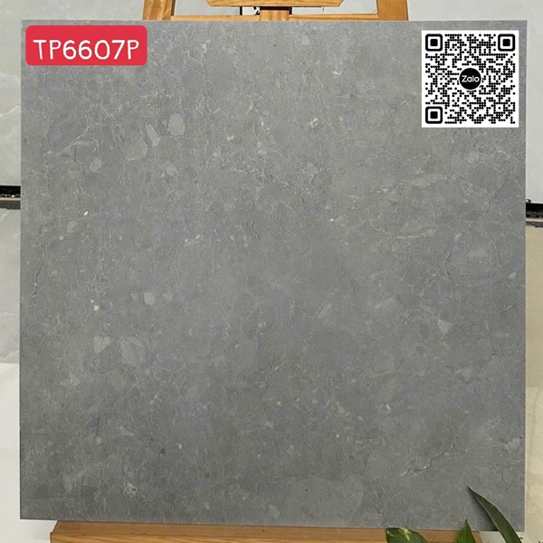 Gạch Đá Mờ 60x60 Ốp Lát Giá Rẻ xám vân đá TP6607P