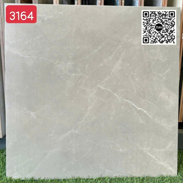 Gạch Đá Mờ 60x60 Ốp Lát Giá Rẻ xám vân trắng 3164