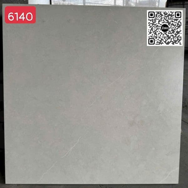 Gạch Đá Mờ 60x60 Ốp Lát Giá Rẻ xám vân trắng 6140